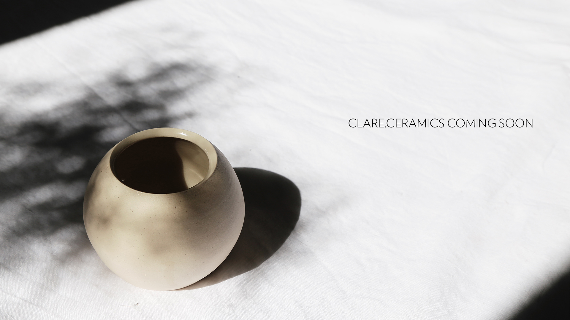 Clare Ceramics Coming Soon